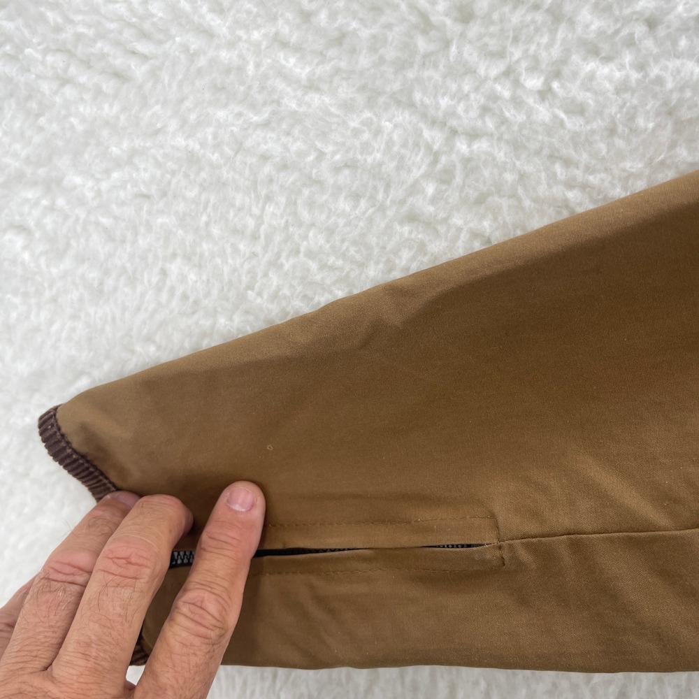 Peregrine Waxed Jacket Womens M Brown Tan British Country Clothing Riding Coat - Picture 8 of 11